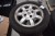 4 pcs. tires with rims.
