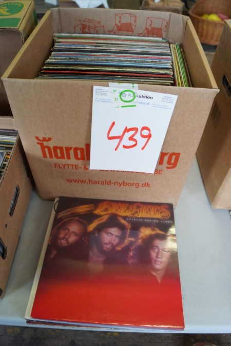 Box with various LP's