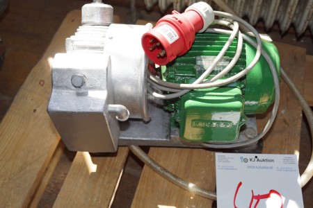 Vacuum pumpe model AS1 - 0,37 KW 380-400V 8 mm slangestuds
