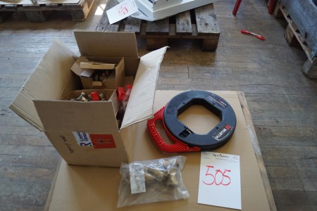 DANFOSS valves, with more than 1 roll of fish tape