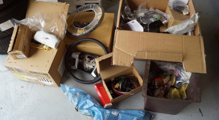 Various spare parts for car NOTE ANOTHER ADDRESS