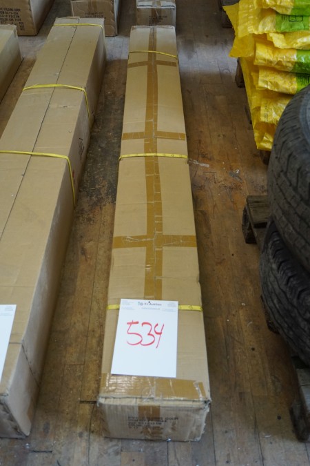 1 Karton mit 4 Stück PVC-Falttüren 83x213 cm, Farbe: 10C