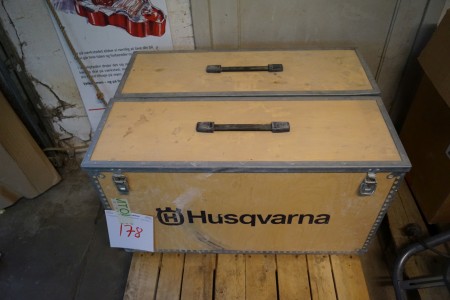 2 stk transport / værktøjskasser kasser