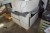 Kitchen / utility cabinets: TV bench and two wall cabinets with led lights
