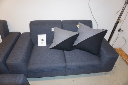 Two-seater sofa. Fabric. Width: 160 cm.