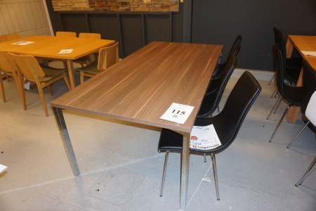 Dining table. 100x200x74 cm + 4 pcs. Trust with mistakes