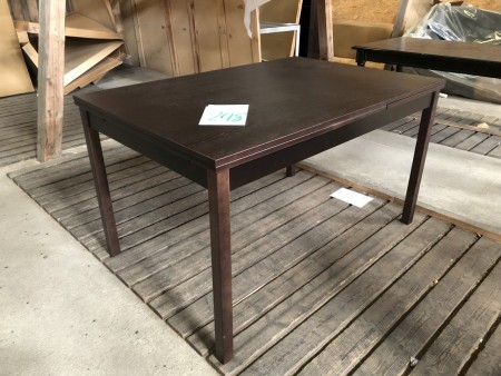Dutch pull-out table. Emergency / wenge. 135x90x77 cm.