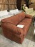 3-person sofa. Brown. Width: 210 cm.