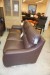3- and 2-person leather sofa. Sofitalia. Width: 200 cm. And 140 cm.