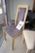 5 stk. diverse stole. Bl.a. Spisebordsstol. Model: Line. Eg sæbe - micro. 