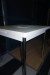Table. White. 80x80x76 cm. With extension.