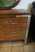 Sideboard. African walnut. Chrome set. 172x53x73 cm.