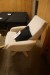 Chair with ottoman. 80x80x80 cm.