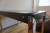 Dining table. Model: Zoom. Macaroon steel legs. 80x120x74 cm.
