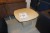 Marble coffee table. 70x70x53 cm.