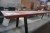 Langer Tisch. Mahagoni. 360x100x73 cm.