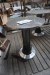 2 pcs. electric tables with heat. 1 in Ø: 60 cm. Height: 75 cm. And 1 in Ø: 80 cm. Height: 75 cm.