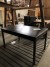 Dutch pull-out table. Emergency / wenge. 135x90x77 cm.