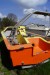 Boat, old lifeboat, masiv fiberglass with hydraulic steering l: ca 520 cm b: 200 cm