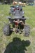 ATV højde til sæde 80 cm, kører, men mangler gnist til start Motor nummer: 62023423 200 ccm