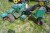 Lawn mower brand: RANSOMES, hour counter: 2018 starts and runs, lacks battery