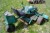 Lawn mower brand: RANSOMES, hour counter: 2018 starts and runs, lacks battery