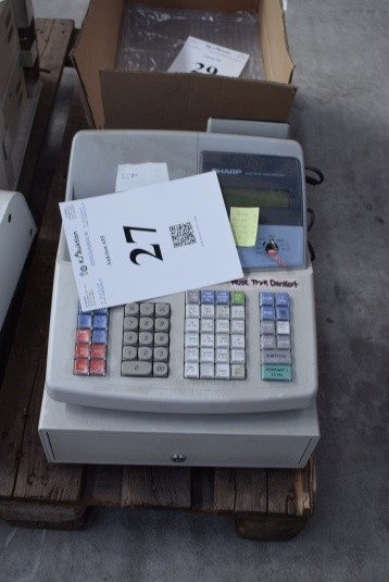 SHARP Electronic cash register