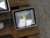 3 worklight lamps, 2 of them with sensor