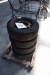 4 pcs. winter tires. 185 / 60R14. Fits Peugeot 306