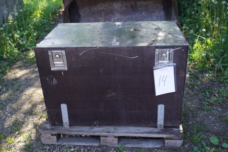 Værktøjskasse til lastbil h.70 l.110 d.68 cm