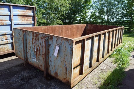 5 m container med wire hejs