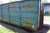 6,5 m Container mit Hochseitenhaken / Seilzug