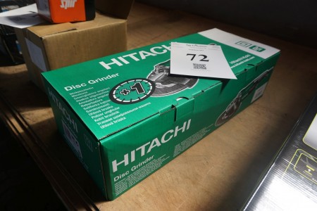 Hitachi angle grinder G23ST. With diamond blade