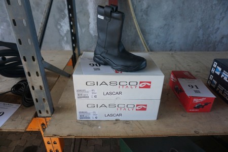 Giasco Sikkerhedsstøvler. Størrelse 42.