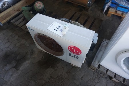 LG Air heat pump with Inside and out part.