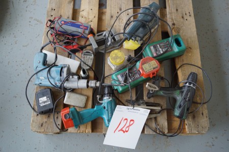 Various electrical tools, etc.