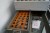 Large lot of tool spare parts in high drawer section with 23 drawers + machine screws, etc.
