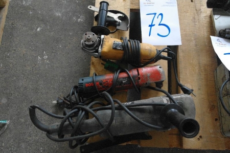 (3) grinders. ELU + Bosch + Falke. tried and tested OK