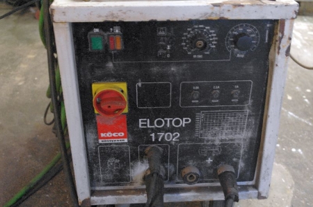 KÖCO Elotop bolt welder A02. With cable and bolt pistol