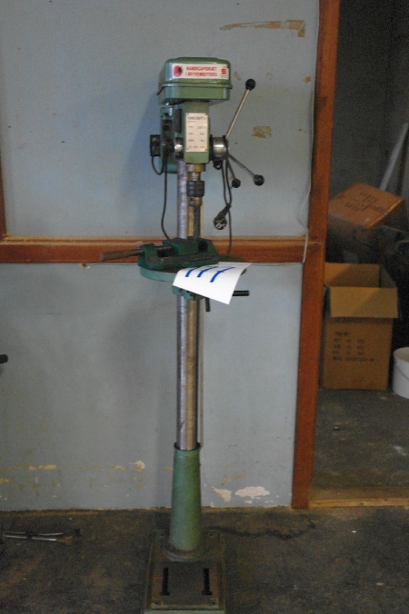 Pillar Drills Power Craft with machine vice. Type: ZJQ5116, 230 V, 50 Hz. 170 - 3080 rpm