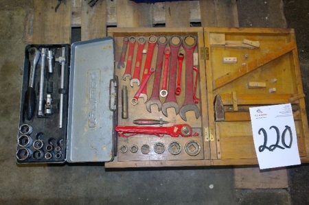 Lot of Socket + star wrenches