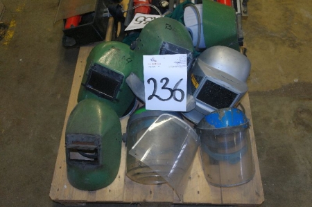 Various Welding Helmets