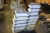 Lot of paper dispensers. Kimberly-Clark