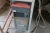 Kemppi Pro Evolution 4200 MIG / TIG welder with cable. Mounted in the frame on wheels