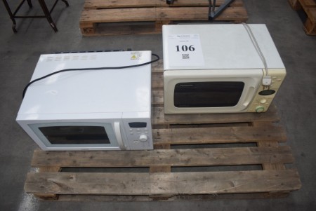 2 pcs. microwave ovens. Condition: works.
