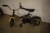 3 stk. børnecykler + løbehjul. Mosquito, Rocky, Winther & Flashing Storm
