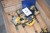 3 pieces. Dewalt power tools + charger. (jigsaw, drill + belt cleaner). Condition: ok.