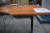 El hæve-/sænkebord. 90x158 cm.