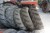 Various tires for tractor. Front and rear tires.