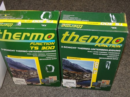 Thermo Ts300 underwear set of trousers and sweater XXL